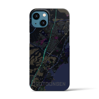 【おごと温泉（滋賀県）】地図柄iPhoneケース（バックカバータイプ）