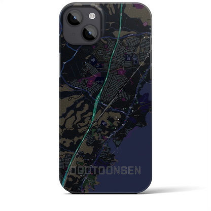 【おごと温泉（滋賀県）】地図柄iPhoneケース（バックカバータイプ）