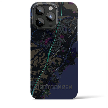 【おごと温泉（滋賀県）】地図柄iPhoneケース（バックカバータイプ）