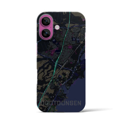 【おごと温泉（滋賀県）】地図柄iPhoneケース（バックカバータイプ）