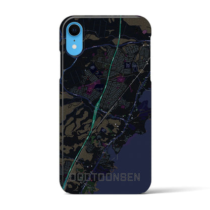 【おごと温泉（滋賀県）】地図柄iPhoneケース（バックカバータイプ）