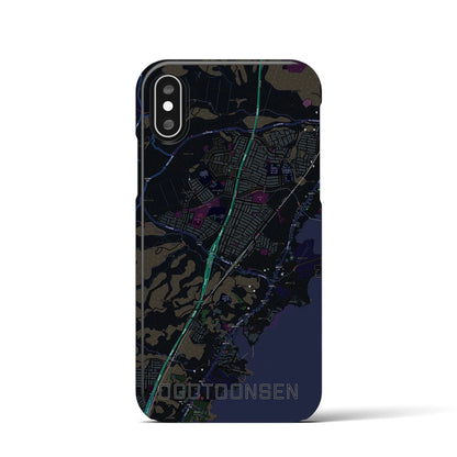 【おごと温泉（滋賀県）】地図柄iPhoneケース（バックカバータイプ）