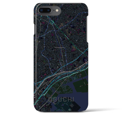 【大口（神奈川県）】地図柄iPhoneケース（バックカバータイプ）