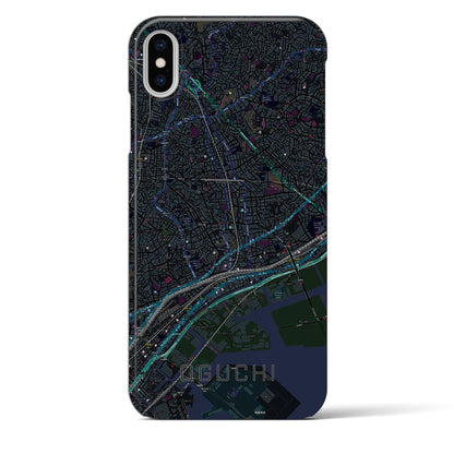 【大口（神奈川県）】地図柄iPhoneケース（バックカバータイプ）