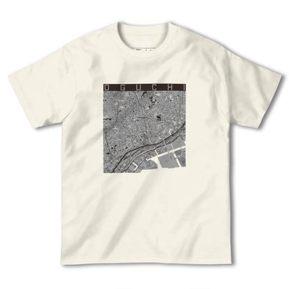 【大口（神奈川県）】地図柄ヘビーウェイトTシャツ