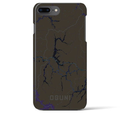 【小国（山形県）】地図柄iPhoneケース（バックカバータイプ）