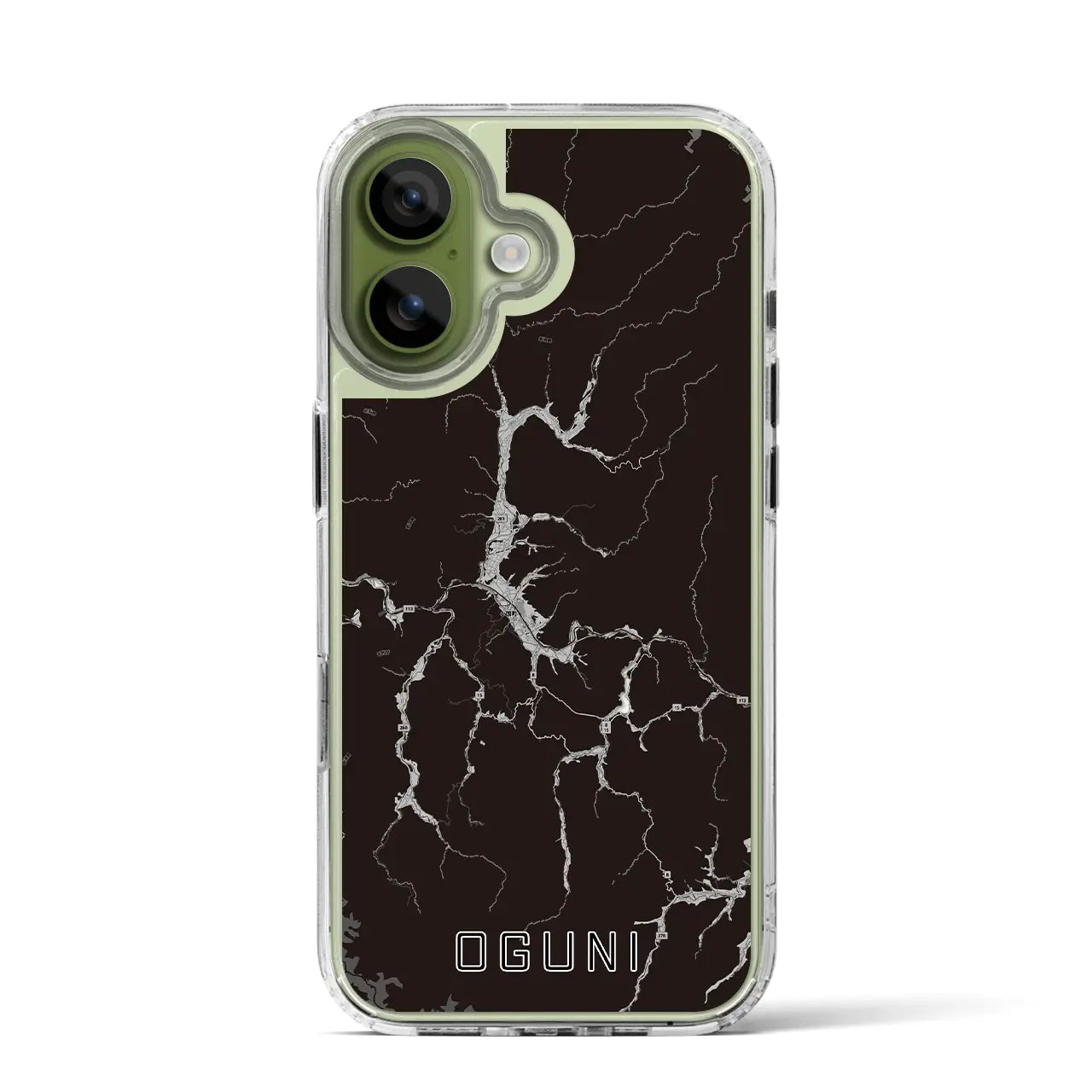 【小国（山形県）】地図柄iPhoneケース（MagSafeタイプ）