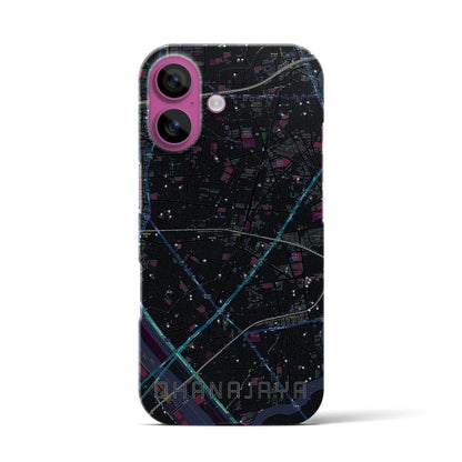 【お花茶屋（東京都）】地図柄iPhoneケース（バックカバータイプ）