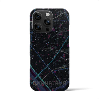 【お花茶屋（東京都）】地図柄iPhoneケース（バックカバータイプ）