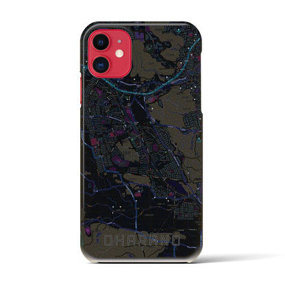 【大原野（京都府）】地図柄iPhoneケース（バックカバータイプ）