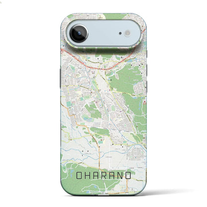 【大原野（京都府）】地図柄iPhoneケース（バックカバータイプ）