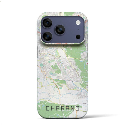 【大原野（京都府）】地図柄iPhoneケース（バックカバータイプ）