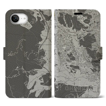 【大原野（京都府）】地図柄iPhoneケース（手帳タイプ）