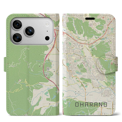 【大原野（京都府）】地図柄iPhoneケース（手帳タイプ）