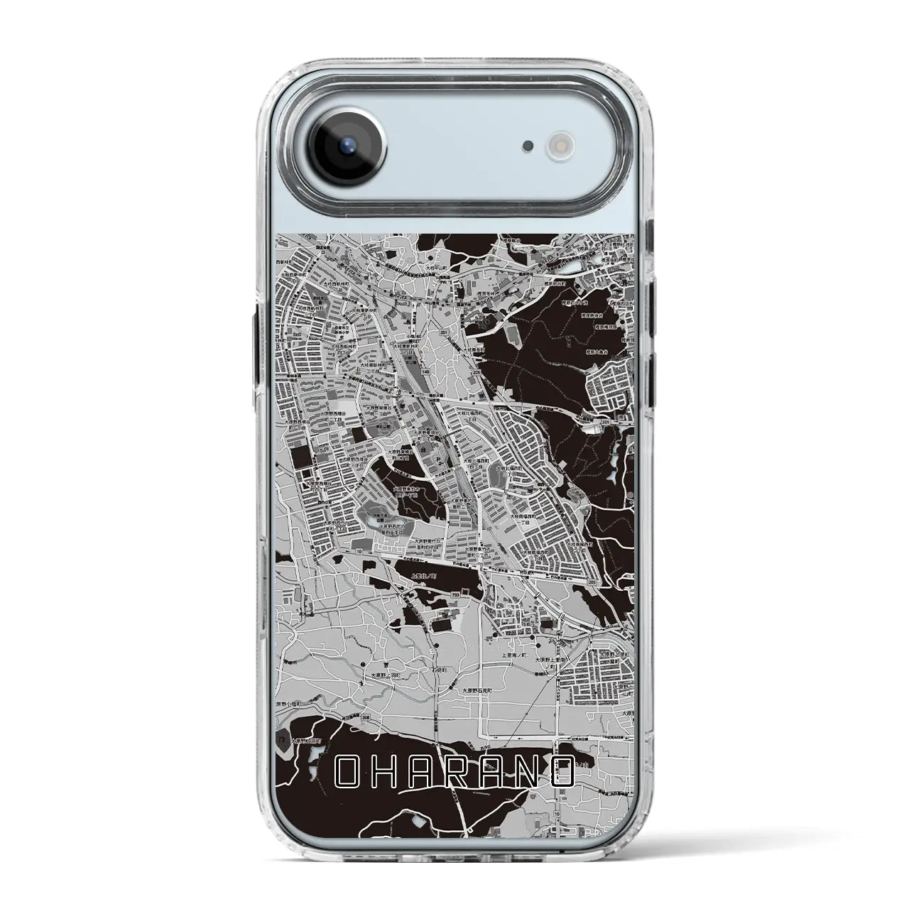 【大原野（京都府）】地図柄iPhoneケース（MagSafeタイプ）