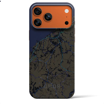 【大田（島根県）】地図柄iPhoneケース（バックカバータイプ）