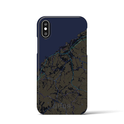 【大田（島根県）】地図柄iPhoneケース（バックカバータイプ）