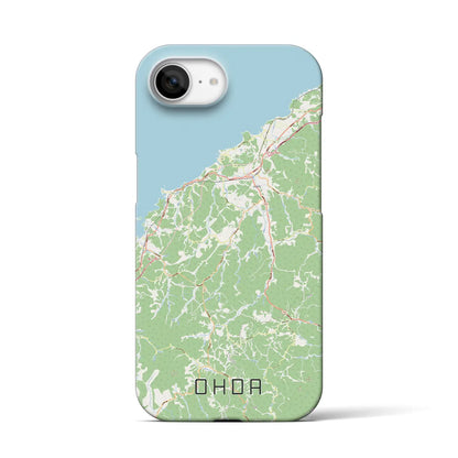 【大田（島根県）】地図柄iPhoneケース（バックカバータイプ）