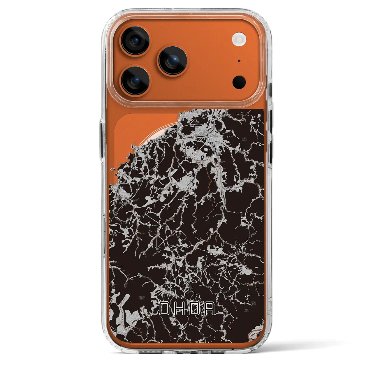 【大田（島根県）】地図柄iPhoneケース（MagSafeタイプ）