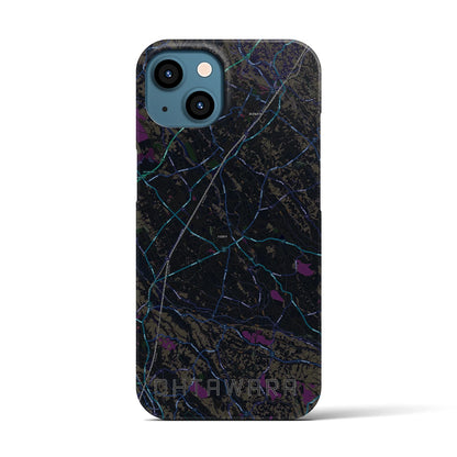 【大田原（栃木県）】地図柄iPhoneケース（バックカバータイプ）