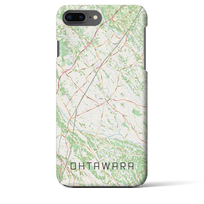 【大田原（栃木県）】地図柄iPhoneケース（バックカバータイプ）