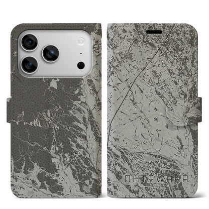 【大田原（栃木県）】地図柄iPhoneケース（手帳タイプ）