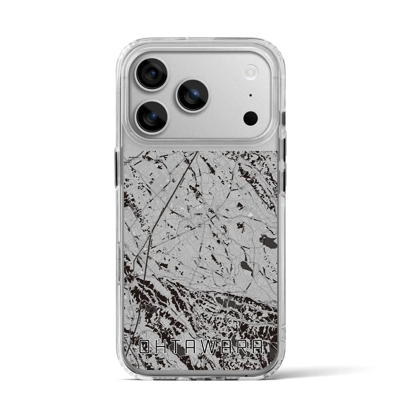 【大田原（栃木県）】地図柄iPhoneケース（MagSafeタイプ）