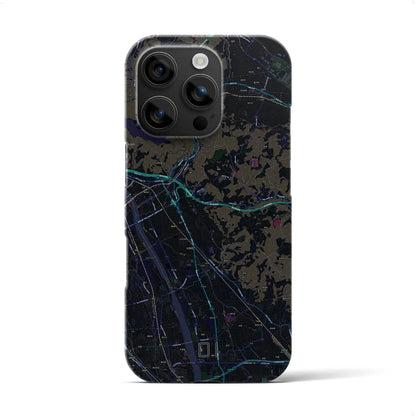 【大井（神奈川県）】地図柄iPhoneケース（バックカバータイプ）