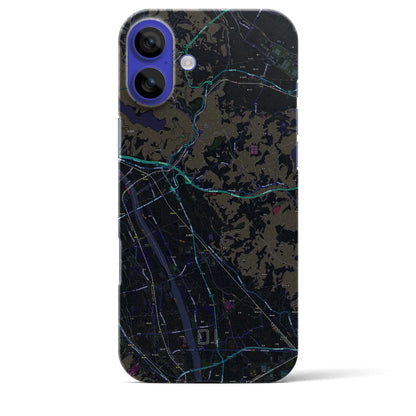 【大井（神奈川県）】地図柄iPhoneケース（バックカバータイプ）