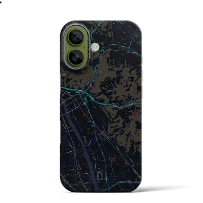 【大井（神奈川県）】地図柄iPhoneケース（バックカバータイプ）