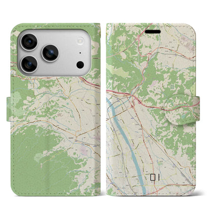 【大井（神奈川県）】地図柄iPhoneケース（手帳タイプ）