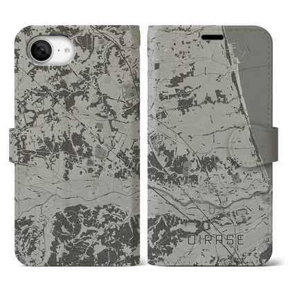 【おいらせ（青森県）】地図柄iPhoneケース（手帳タイプ）