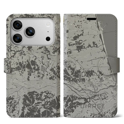 【おいらせ（青森県）】地図柄iPhoneケース（手帳タイプ）