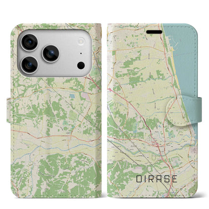 【おいらせ（青森県）】地図柄iPhoneケース（手帳タイプ）