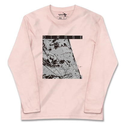 【おいらせ（青森県）】地図柄ロングスリーブTシャツ