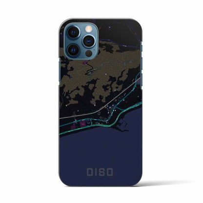 【大磯（神奈川県）】地図柄iPhoneケース（バックカバータイプ）