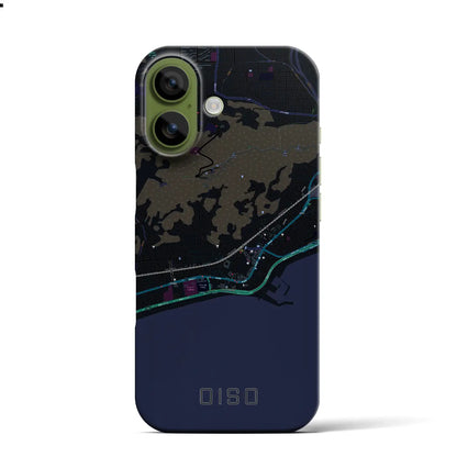 【大磯（神奈川県）】地図柄iPhoneケース（バックカバータイプ）