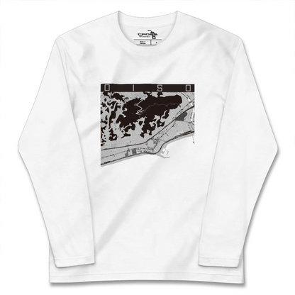 【大磯（神奈川県）】地図柄ロングスリーブTシャツ