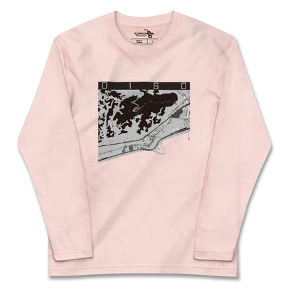 【大磯（神奈川県）】地図柄ロングスリーブTシャツ