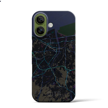 【大分（大分県）】地図柄iPhoneケース（バックカバータイプ）