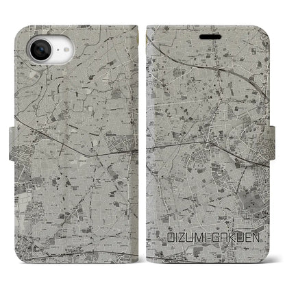 【大泉学園（東京都）】地図柄iPhoneケース（手帳タイプ）