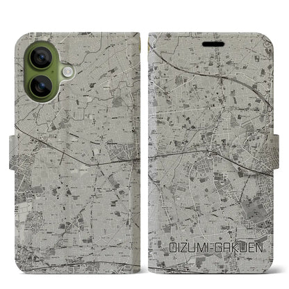 【大泉学園（東京都）】地図柄iPhoneケース（手帳タイプ）