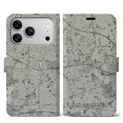 【大泉学園（東京都）】地図柄iPhoneケース（手帳タイプ）