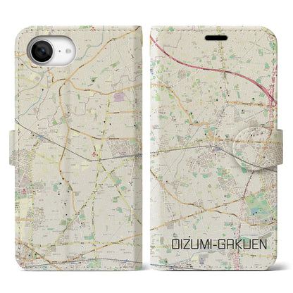 【大泉学園（東京都）】地図柄iPhoneケース（手帳タイプ）