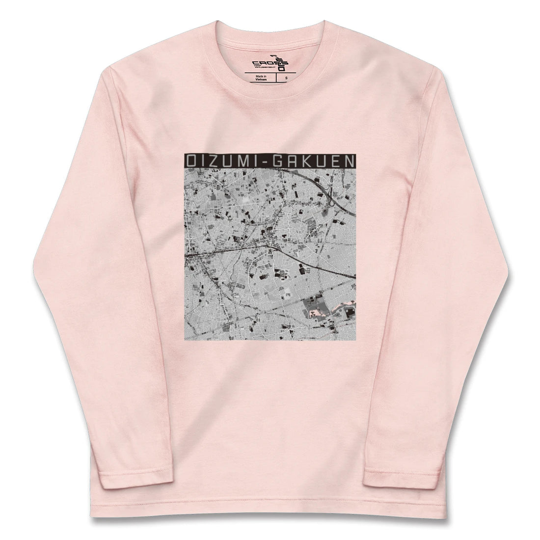 【大泉学園（東京都）】地図柄ロングスリーブTシャツ