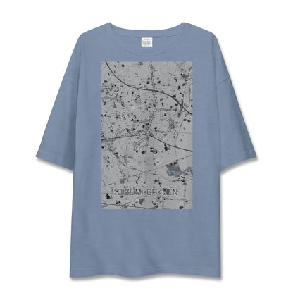 【大泉学園（東京都）】地図柄ビッグシルエットTシャツ