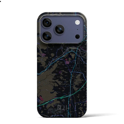 【王寺（奈良県）】地図柄iPhoneケース（バックカバータイプ）