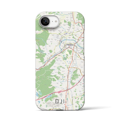 【王寺（奈良県）】地図柄iPhoneケース（バックカバータイプ）