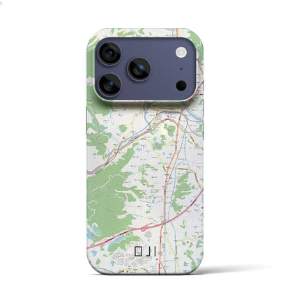 【王寺（奈良県）】地図柄iPhoneケース（バックカバータイプ）