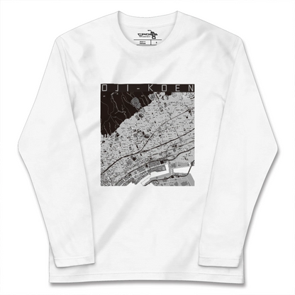 【王子公園（兵庫県）】地図柄ロングスリーブTシャツ